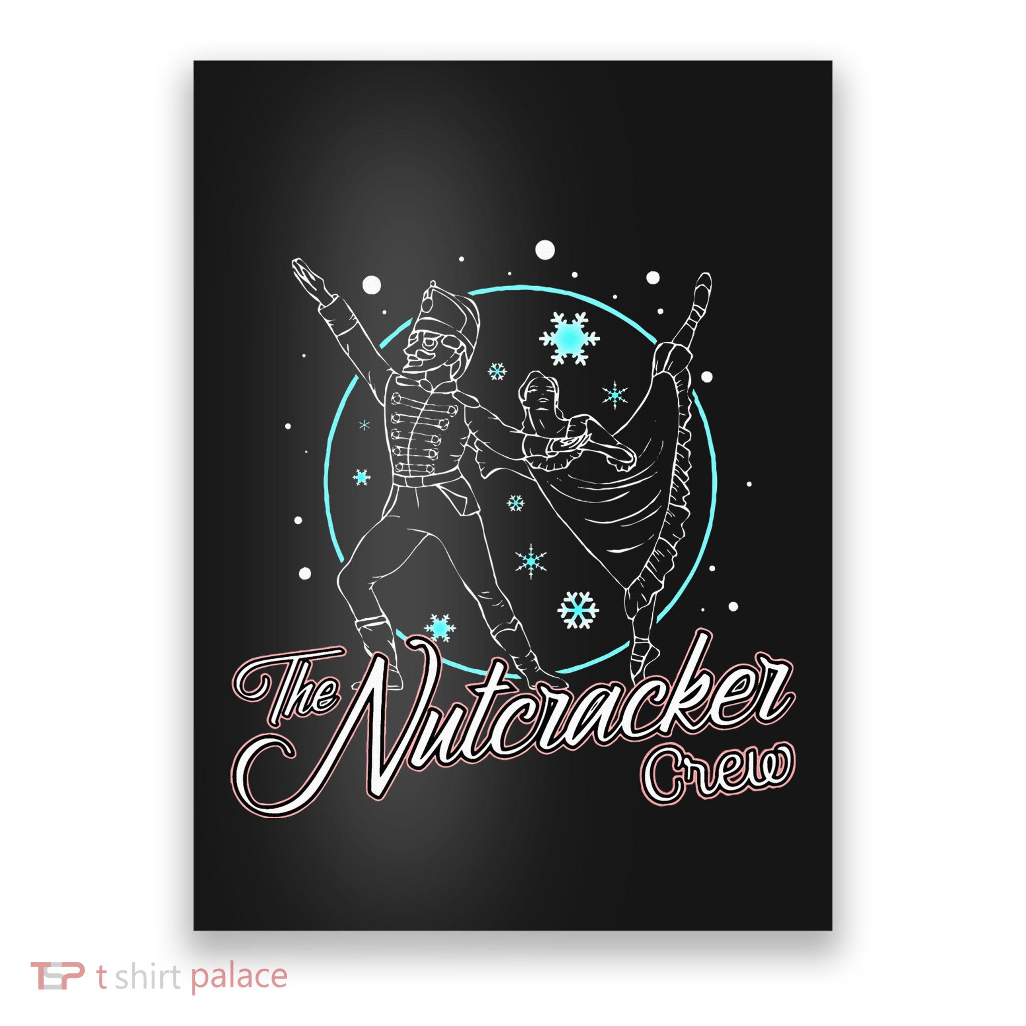 Nutcracker Crew Matching Family Christmas Poster