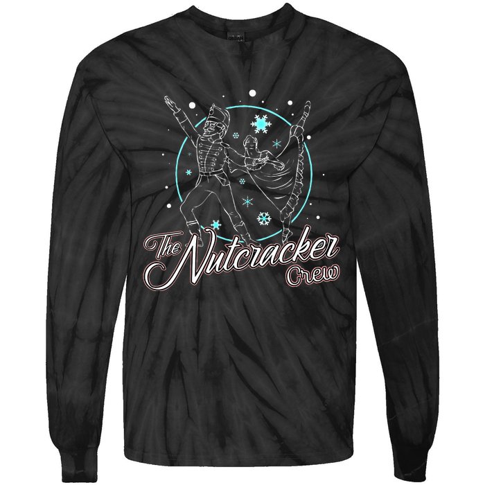 Nutcracker Crew Matching Family Christmas Tie-Dye Long Sleeve Shirt