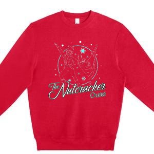 Nutcracker Crew Matching Family Christmas Premium Crewneck Sweatshirt