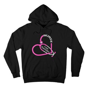 Nurse Case Manager Leopard Stethoscope Heart Nursing Hoodie