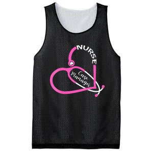 Nurse Case Manager Leopard Stethoscope Heart Nursing Mesh Reversible Basketball Jersey Tank