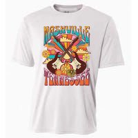 Nashville Country Music City Girls Trip Retro Nash Bash Bach Cooling Performance Crew T-Shirt