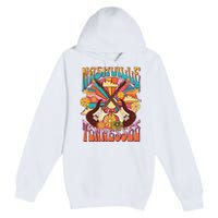 Nashville Country Music City Girls Trip Retro Nash Bash Bach Premium Pullover Hoodie