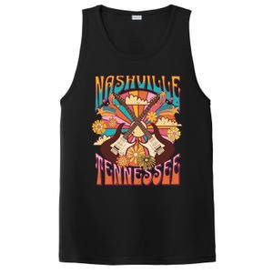 Nashville Country Music City Trip Retro Nash Bash Bach Gift PosiCharge Competitor Tank