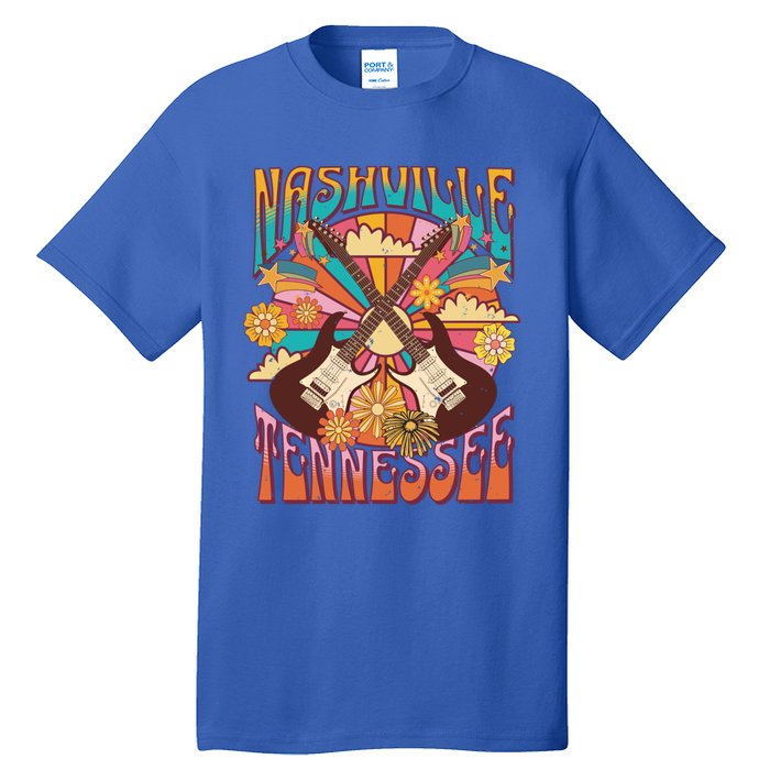 Nashville Country Music City Trip Retro Nash Bash Bach Gift Tall T-Shirt