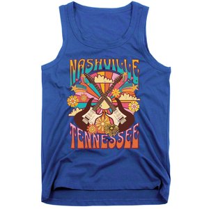 Nashville Country Music City Trip Retro Nash Bash Bach Gift Tank Top