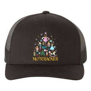 Nutcracker Crackin Merry Christmas Xmas Pajamas Holiday Yupoong Adult 5-Panel Trucker Hat