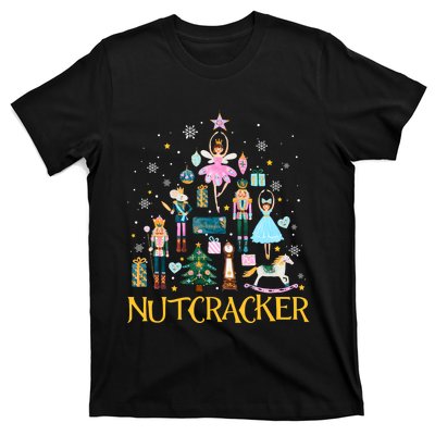 Nutcracker Crackin Merry Christmas Xmas Pajamas Holiday T-Shirt