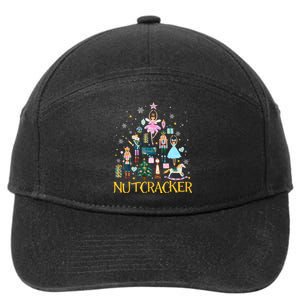 Nutcracker Crackin Merry Christmas Xmas Pajamas Holiday 7-Panel Snapback Hat