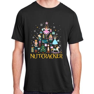 Nutcracker Crackin Merry Christmas Xmas Pajamas Holiday Adult ChromaSoft Performance T-Shirt