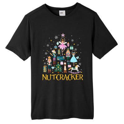 Nutcracker Crackin Merry Christmas Xmas Pajamas Holiday Tall Fusion ChromaSoft Performance T-Shirt