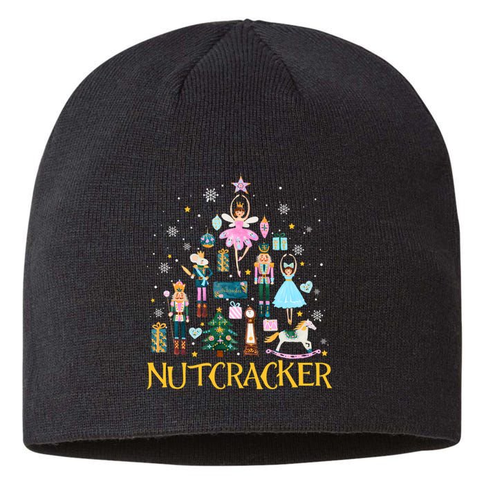 Nutcracker Crackin Merry Christmas Xmas Pajamas Holiday Sustainable Beanie