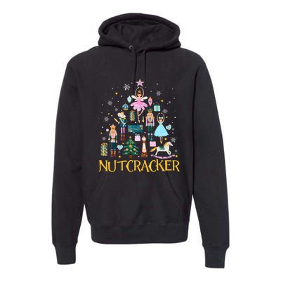 Nutcracker Crackin Merry Christmas Xmas Pajamas Holiday Premium Hoodie