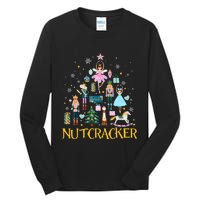 Nutcracker Crackin Merry Christmas Xmas Pajamas Holiday Tall Long Sleeve T-Shirt