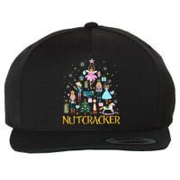 Nutcracker Crackin Merry Christmas Xmas Pajamas Holiday Wool Snapback Cap