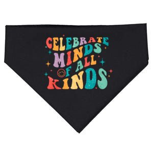 Neurodivergent Celebrate Minds Of All Kinds Autism USA-Made Doggie Bandana