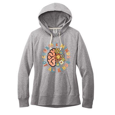 Neurodivergent Celebrate Minds Of All Kinds Autism Women's Fleece Hoodie