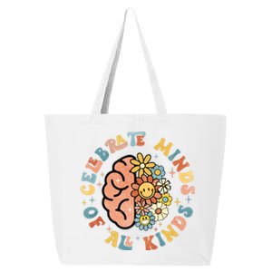 Neurodivergent Celebrate Minds Of All Kinds Autism 25L Jumbo Tote