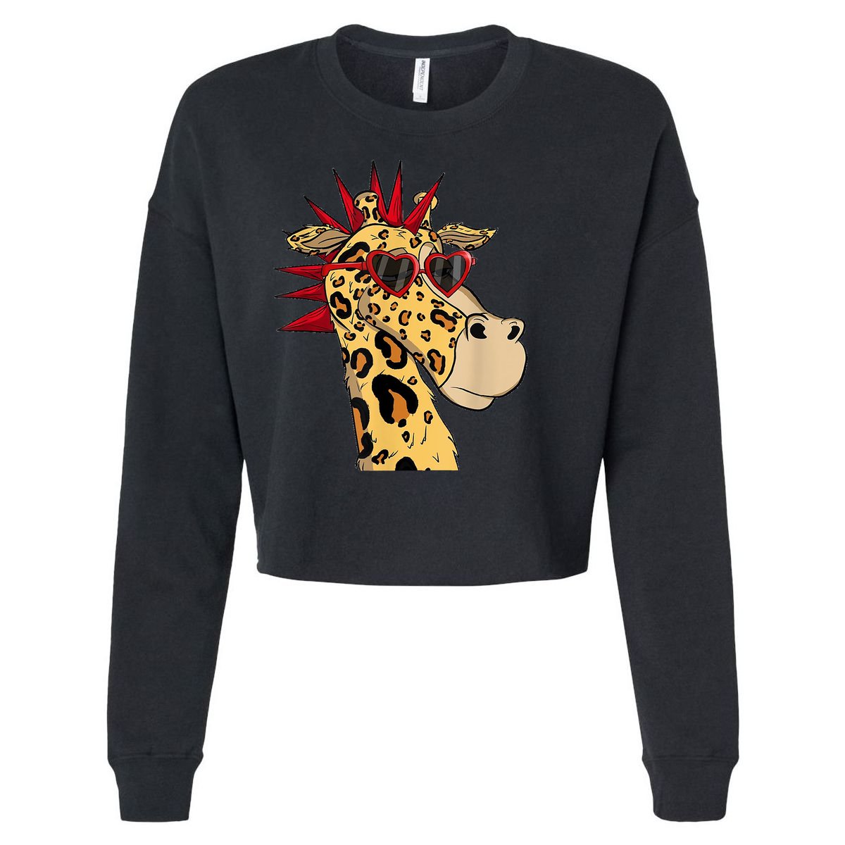 NFT Creator Merch Maui Nancy OG Giraffe Tokenomics Cropped Pullover Crew