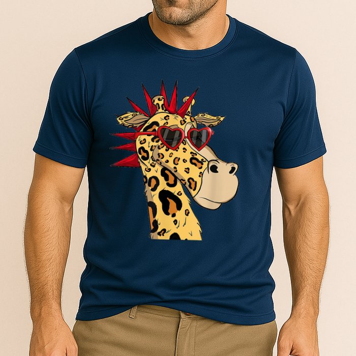 NFT Creator Merch Maui Nancy OG Giraffe Tokenomics Cooling Performance Crew T-Shirt