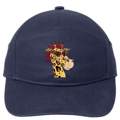 NFT Creator Merch Maui Nancy OG Giraffe Tokenomics 7-Panel Snapback Hat