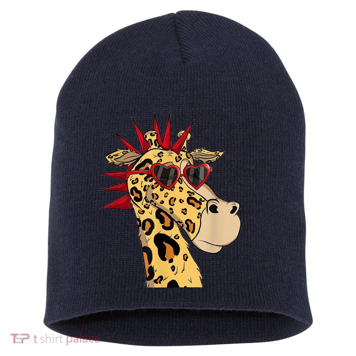 NFT Creator Merch Maui Nancy OG Giraffe Tokenomics Short Acrylic Beanie