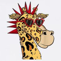 NFT Creator Merch Maui Nancy OG Giraffe Tokenomics Garment-Dyed Sweatshirt