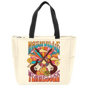 Nashville Country Music City Trip Retro Nash Bash Bach Zip Tote Bag