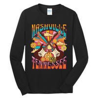 Nashville Country Music City Trip Retro Nash Bash Bach Tall Long Sleeve T-Shirt