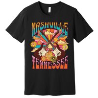 Nashville Country Music City Trip Retro Nash Bash Bach Premium T-Shirt