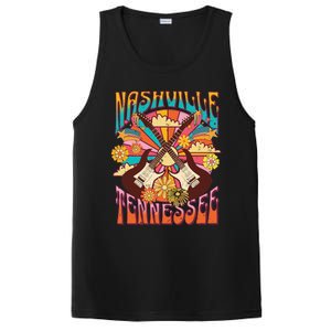 Nashville Country Music City Trip Retro Nash Bash Bach PosiCharge Competitor Tank