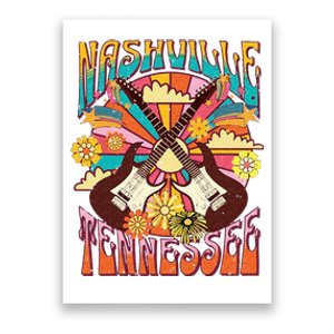 Nashville Country Music City Girls Trip Retro Nash Bash Bach Poster