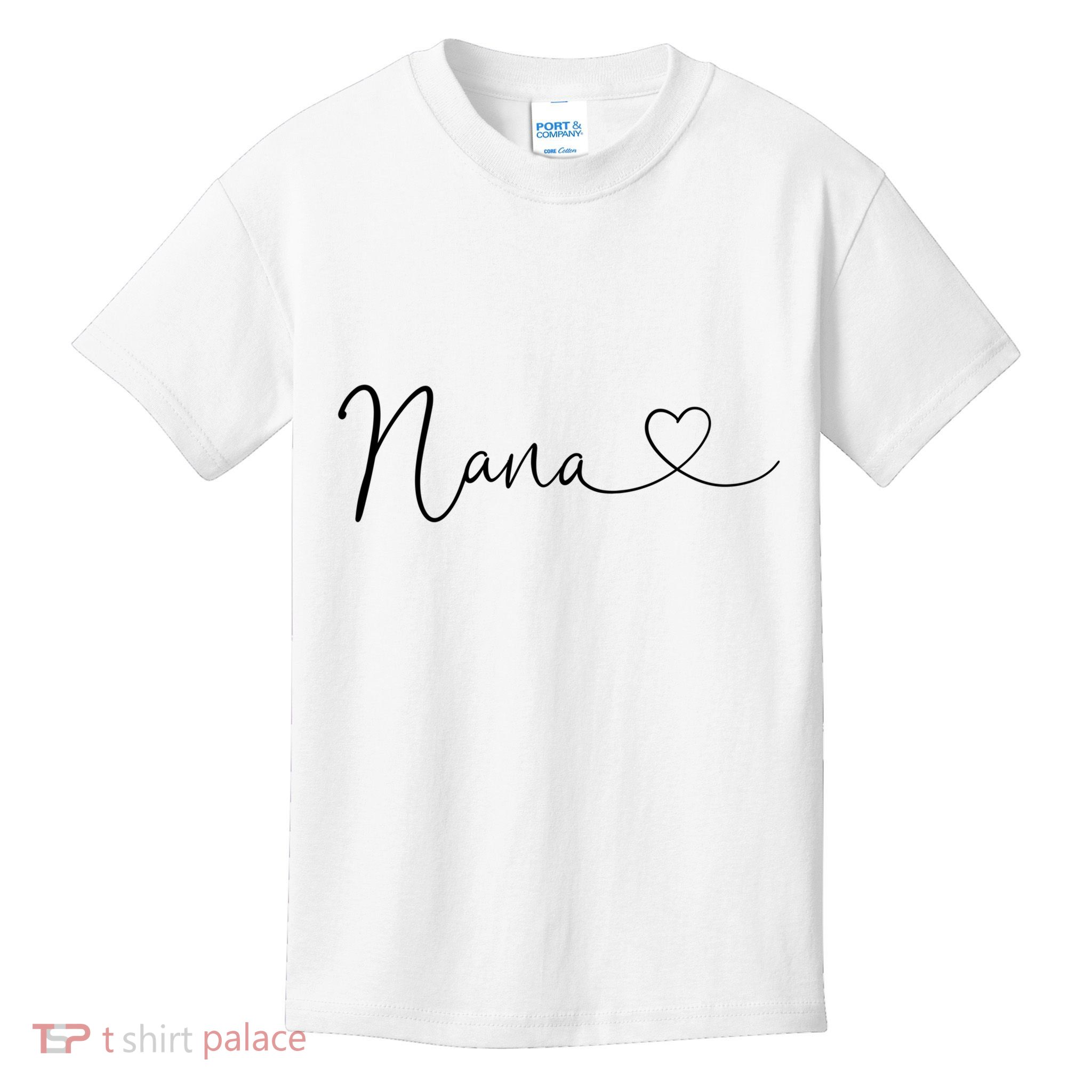 Nana Christmas MotherS Day Grandma Gift Kids T-Shirt