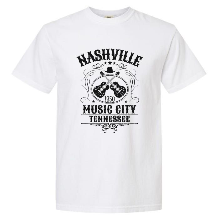 Nashville Country Music City Girls Trip Retro Nash Bash Bach Garment-Dyed Heavyweight T-Shirt