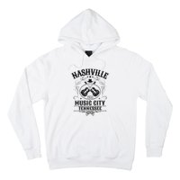 Nashville Country Music City Girls Trip Retro Nash Bash Bach Hoodie