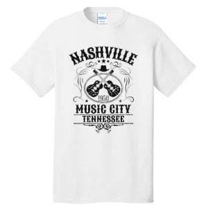 Nashville Country Music City Girls Trip Retro Nash Bash Bach Tall T-Shirt