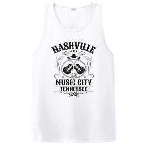 Nashville Country Music City Girls Trip Retro Nash Bash Bach PosiCharge Competitor Tank