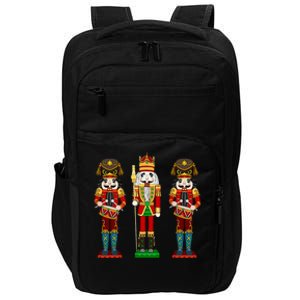 Nutcracker Cracking Nuts Xmas Merry Christmas Holiday Pajama Impact Tech Backpack