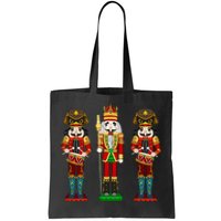 Nutcracker Cracking Nuts Xmas Merry Christmas Holiday Pajama Tote Bag