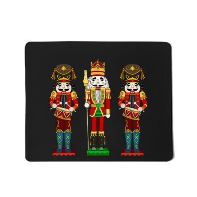 Nutcracker Cracking Nuts Xmas Merry Christmas Holiday Pajama Mousepad