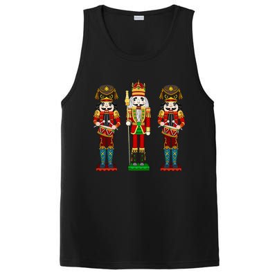 Nutcracker Cracking Nuts Xmas Merry Christmas Holiday Pajama PosiCharge Competitor Tank