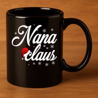 Nana Claus 11oz C Handle Ceramic Mug