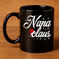 Nana Claus 11oz C Handle Ceramic Mug