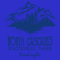 North Cascades National Park Mountain Design Gift Tall T-Shirt