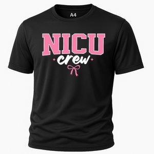 Nicu Crew Nurse For Women Neonatal Intensive Care Unit Team Cooling Performance Crew T-Shirt