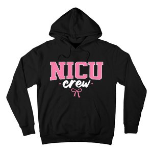 Nicu Crew Nurse For Women Neonatal Intensive Care Unit Team Hoodie