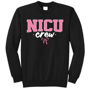 Nicu Crew Nurse For Women Neonatal Intensive Care Unit Team Sweatshirt