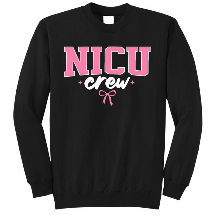 Nicu Crew Nurse For Women Neonatal Intensive Care Unit Team Sweatshirt