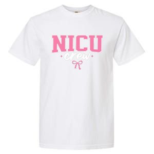 Nicu Crew Nurse For Women Neonatal Intensive Care Unit Team Garment-Dyed Heavyweight T-Shirt