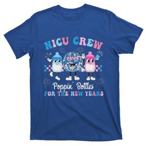 Nicu Crew Nurse Poppin Bottles For The New Years T-Shirt